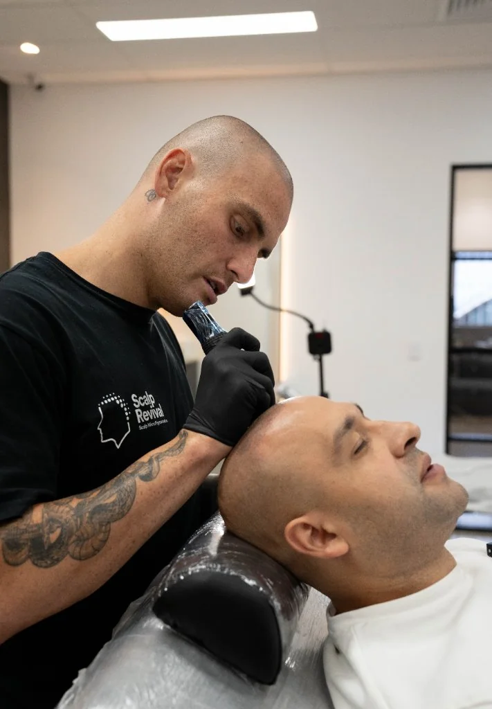 Scalp Revival SMP — density treatment in the Wollongong studio